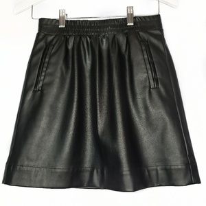 NEW Faux Leather Skirt // Ann Taylor LOFT